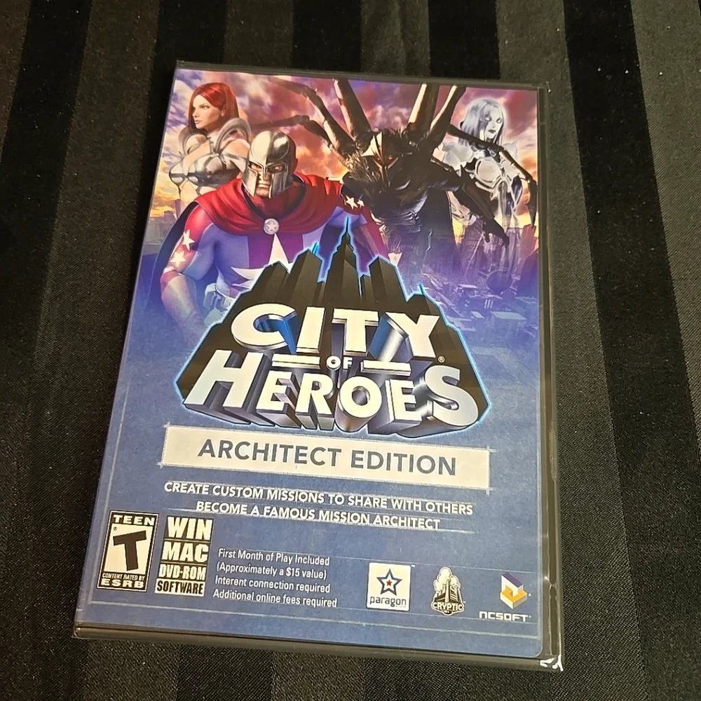City Of Heroes Architect Edition For WIN MAC Rated Teen